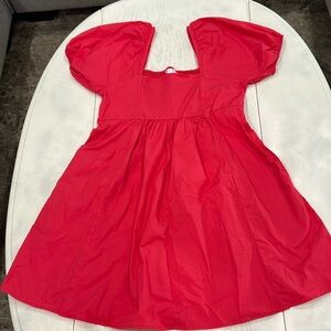 Draper James Puff Sleeve Dress